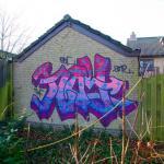 Graffiti gevel