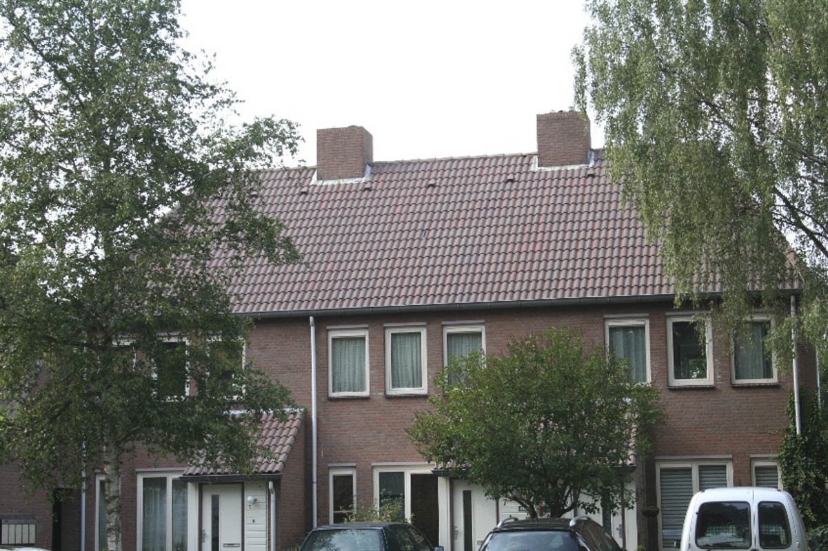 Dakpannen coaten Vlijmen (vooraf)
