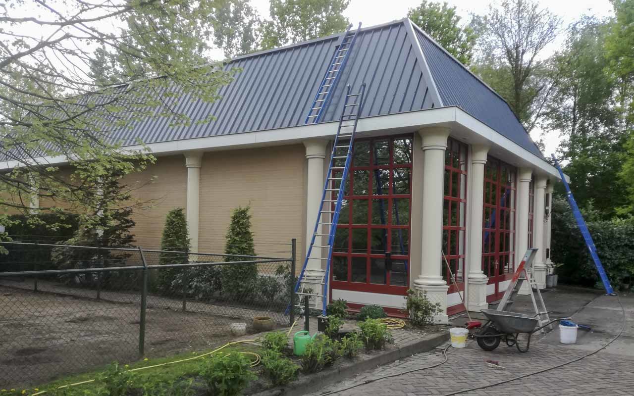 Gevelreiniging bedrijfspand Etten-Leur Gevelreiniging bedrijfspand Etten-Leur