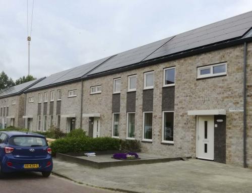 Zonnepanelen reinigen nieuwbouw Halsteren