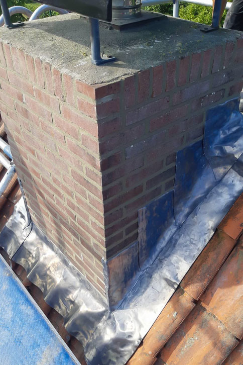 Schoorsteen renovatie vorsten vervangen