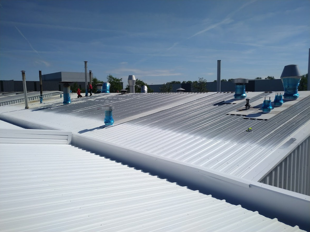 Dak wit coaten Giessen