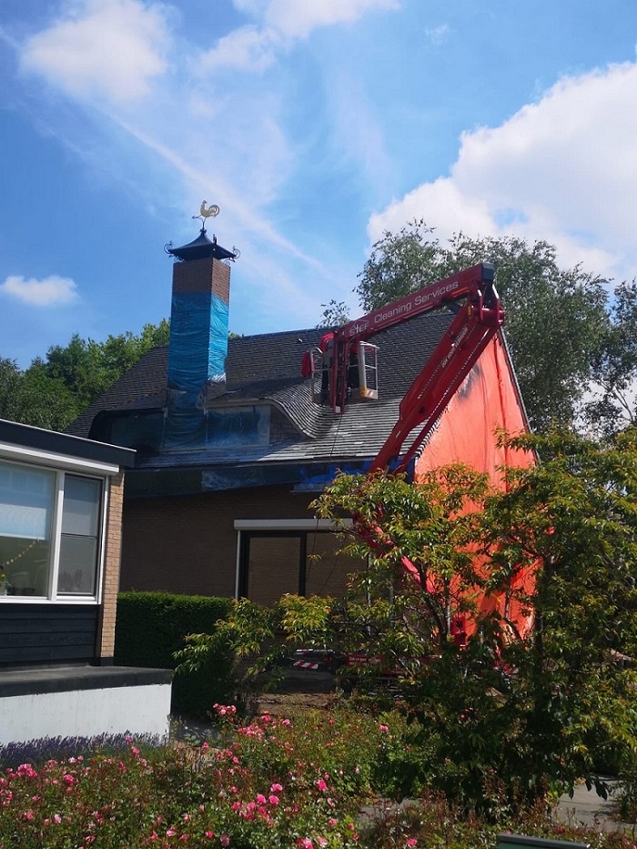 Dak reinigen en coaten Sliedrecht