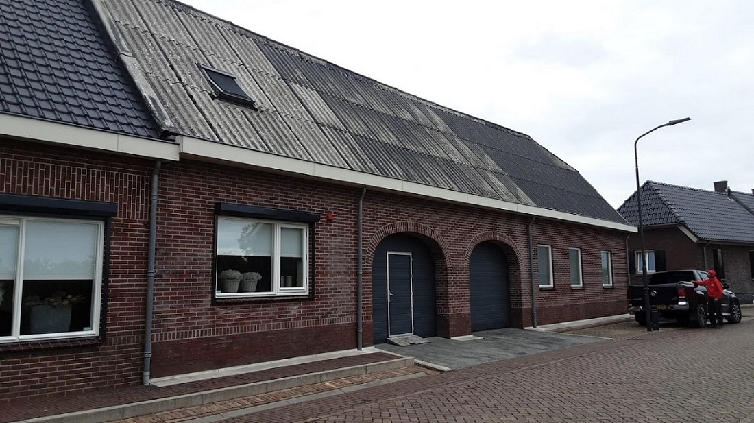 Dakplaten reinigen coaten Voor