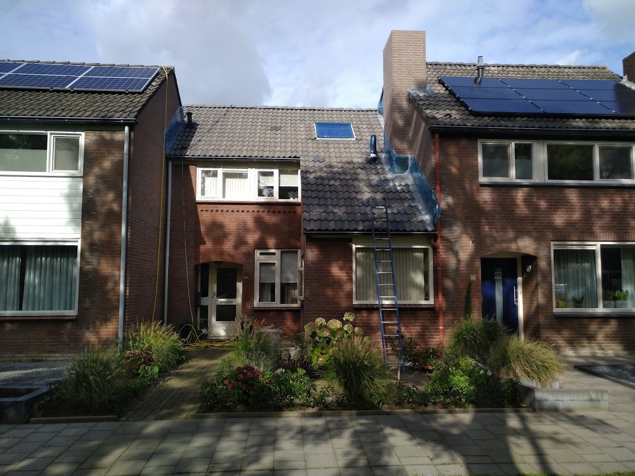 Gevel stralen Oosterhout