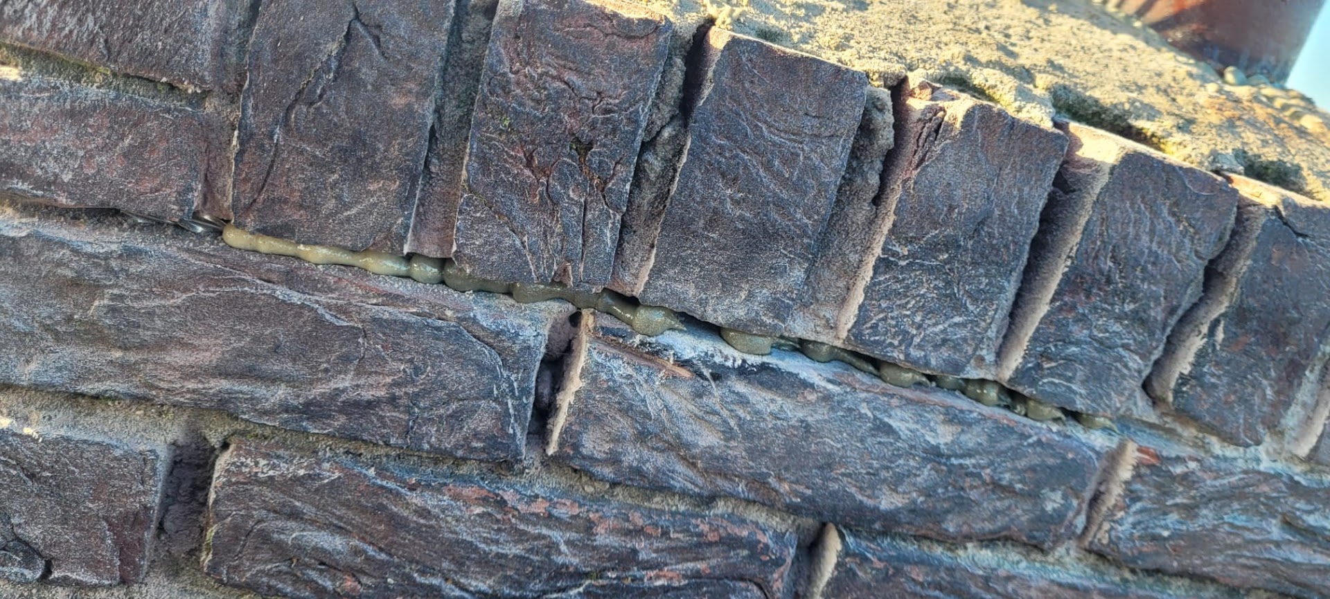 Voegwerk schoorsteen