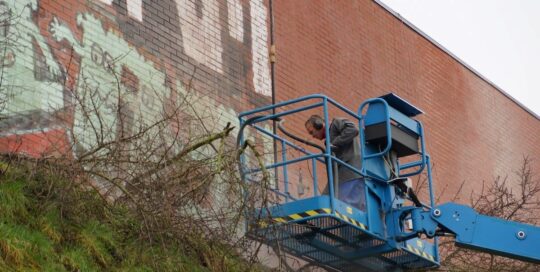 Graffiti verwijderen