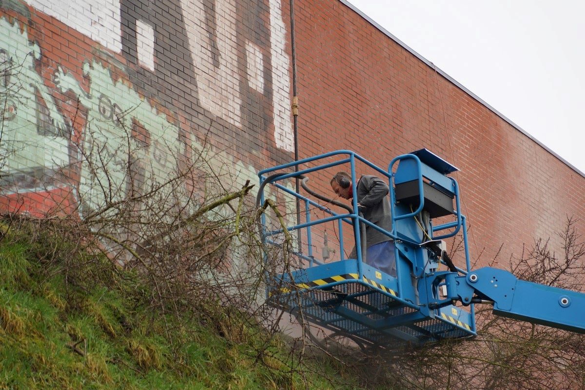 Graffiti verwijderen