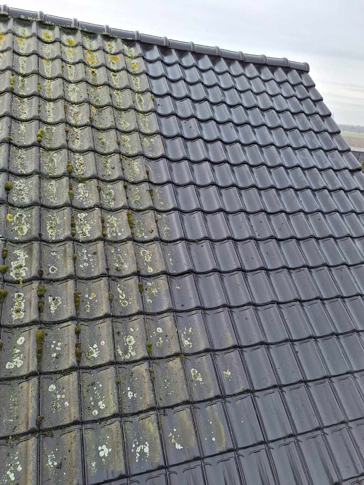 Dak schoonmaken Bergen op Zoom vies en schoon