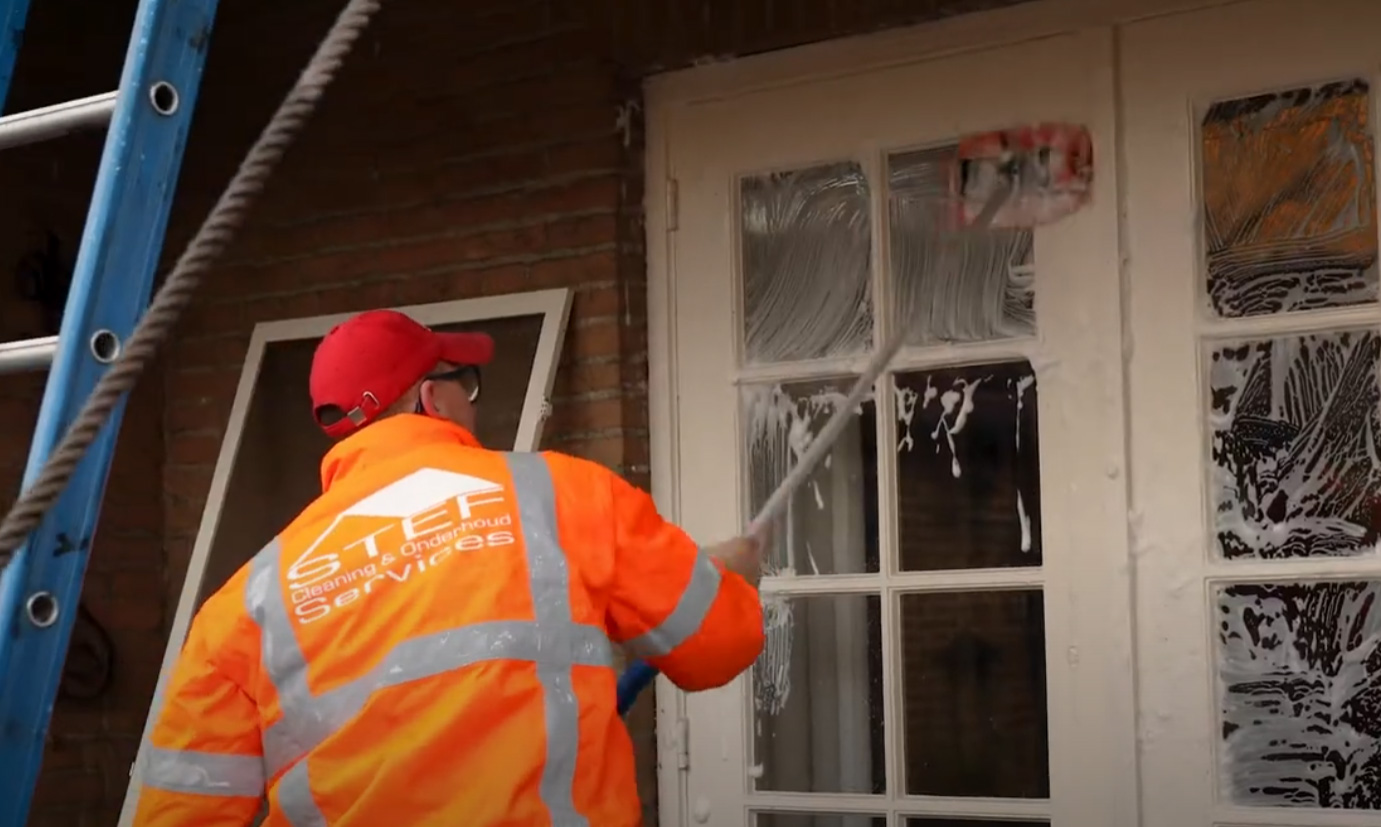 Huis wassen