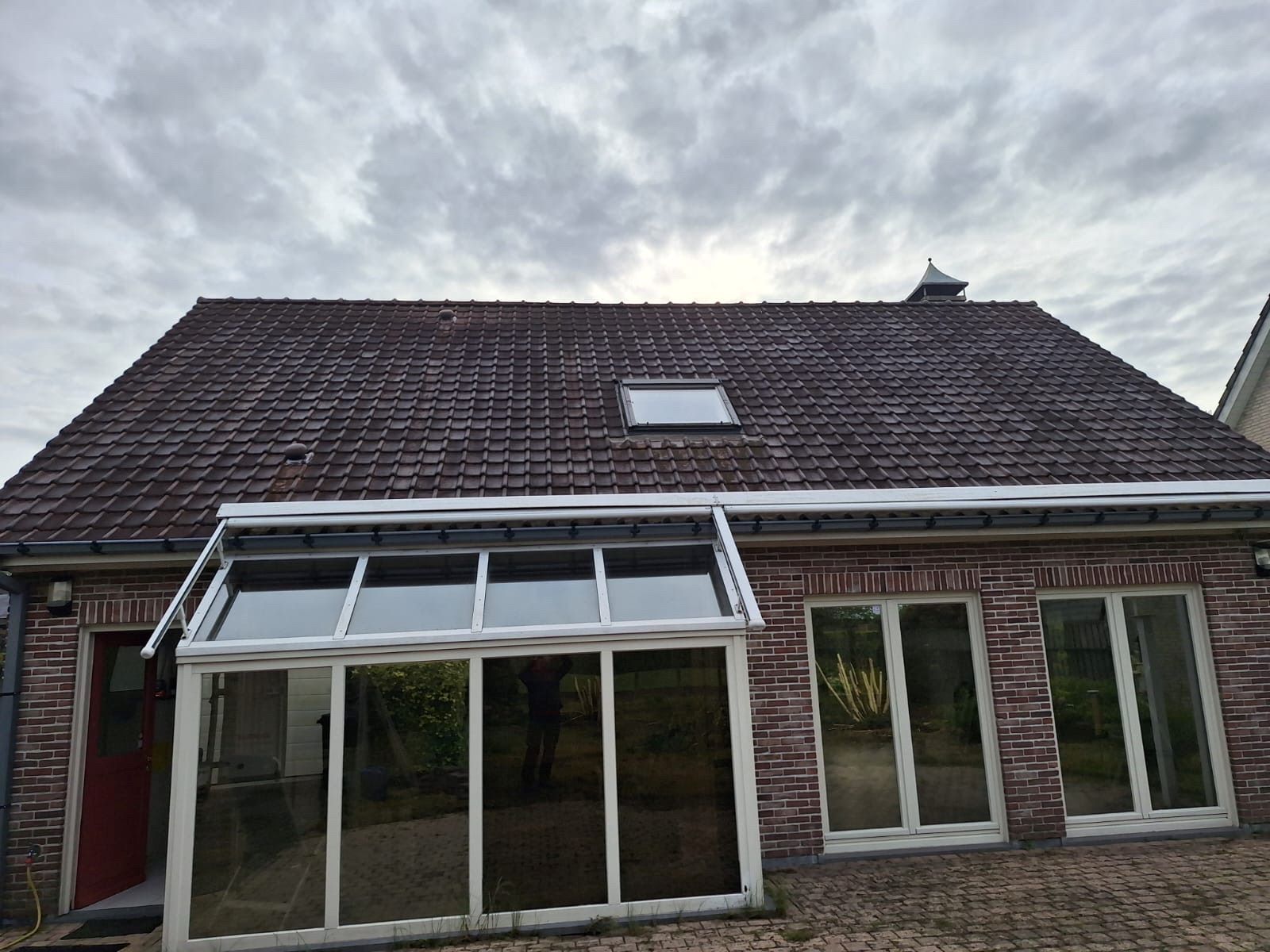 Dak reinigen VOOR