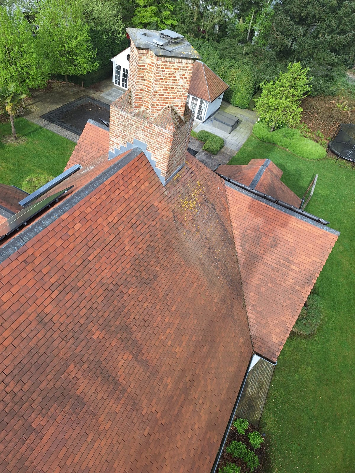 Leien reinigen VOOR