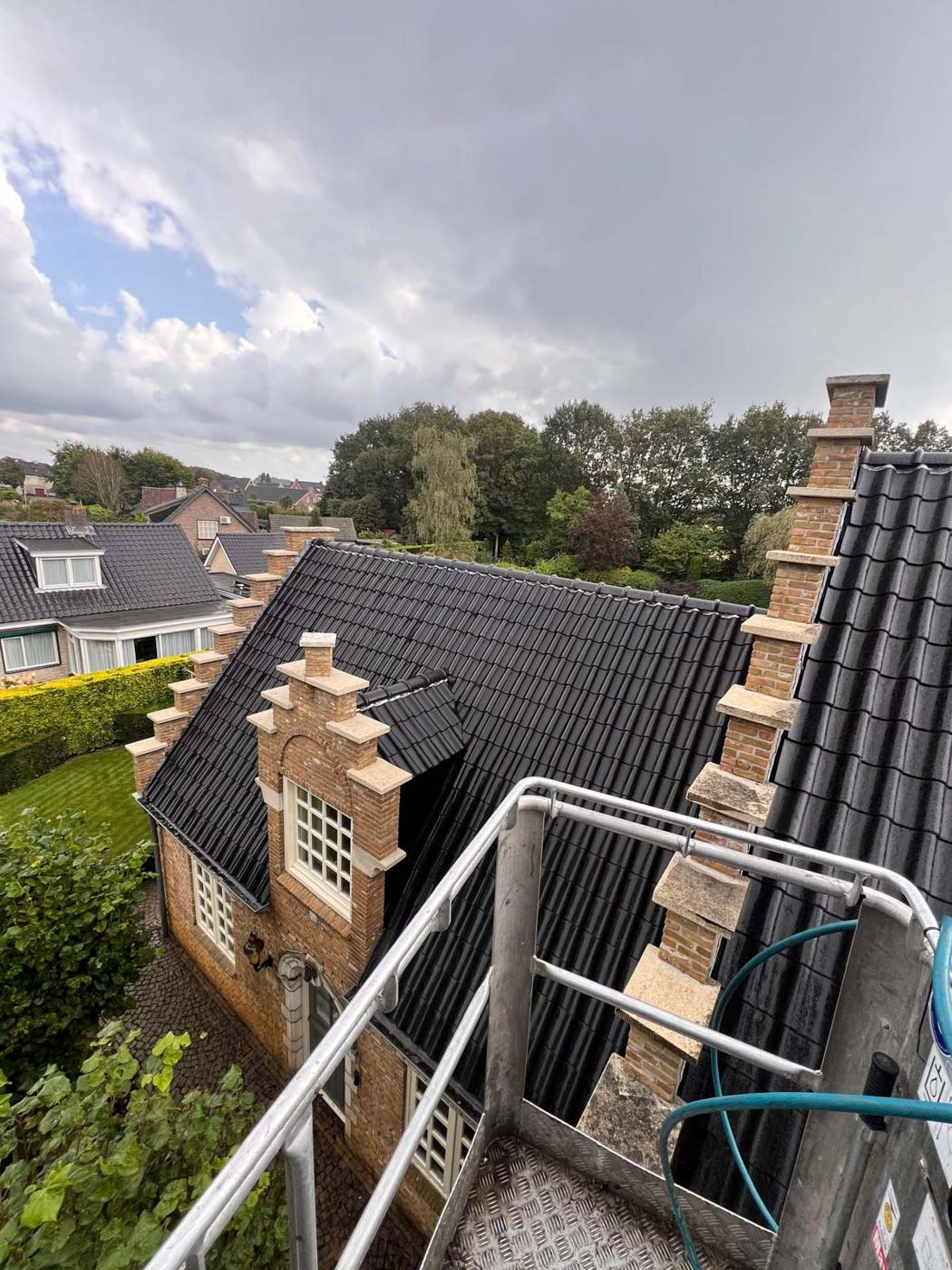 Dak schoonmaken Schijf NA