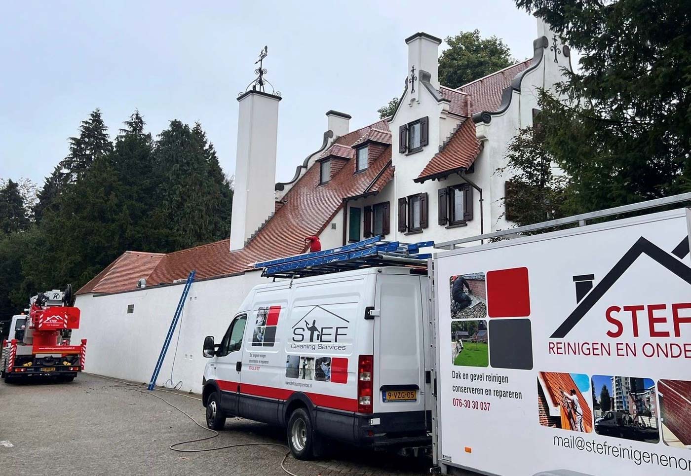 Leien dak-reinigen Gilze NA
